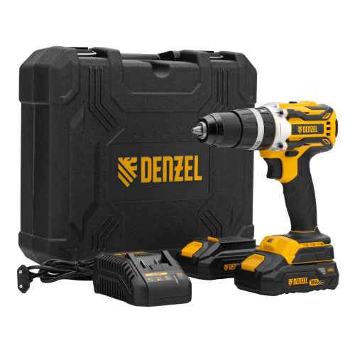 Дрель-шуруповерт аккумуляторная ударная бесщет CIDB-18-02, Li-Ion, 18 В Denzel по ценам производителя в Москве с доставкой по всей России