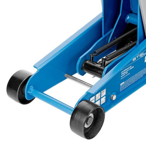 Домкрат гидравлический подкатной, 3 т, 120-450 мм, быстрый подъем, проф. Stels по ценам производителя в Москве с доставкой по всей России