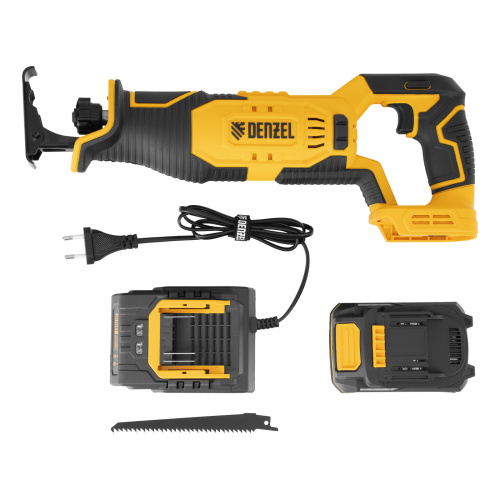Пила сабельная аккумуляторная RS-180, Li-Ion, 20 В Denzel по ценам производителя в Москве с доставкой по всей России