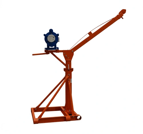 Мини-кран строительный TOR KM с поворотной стрелой и лебедкой KCD 500 кг 60 м 380В по ценам производителя в Москве с доставкой по всей России