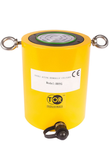 Домкрат гидравлический грузовой TOR ДУ20П150 20 т односторонний по ценам производителя в Москве с доставкой по всей России