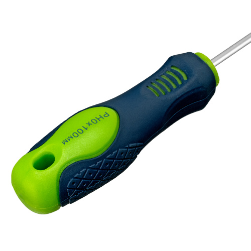 Отвертка, PH0 х 100 мм, CrV, двухкомпонентная рукоятка Сибртех по ценам производителя в Москве с доставкой по всей России