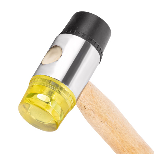 Молоток рихтовочный, бойки 35 мм, комбинированная головка, деревянная ручка Sparta по ценам производителя в Москве с доставкой по всей России