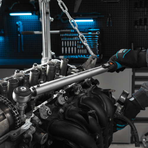 Ключ динамометрический, 20-200 Нм, 1/2", CrV Gross по ценам производителя в Москве с доставкой по всей России