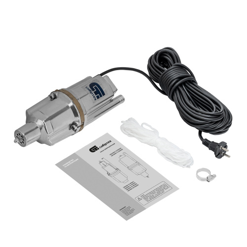 Вибрационный насос СВН300Н-15, нижний забор, 300 Вт, напор 75 м, 1200 л/ч, кабель 15 м Сибртех по ценам производителя в Москве с доставкой по всей России