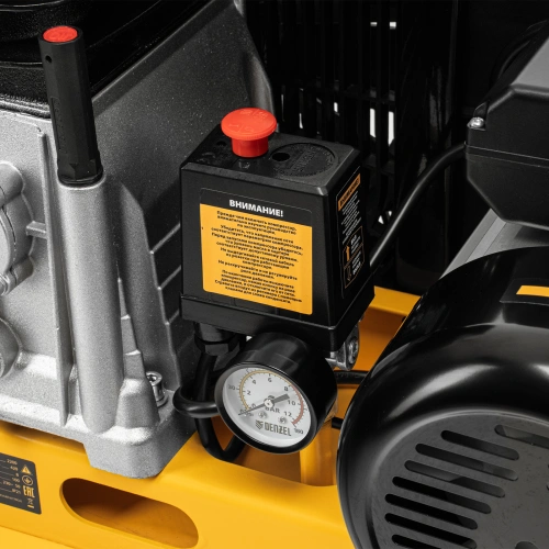 Компрессор воздушный рем. привод BCI 2200/100, 2,2 кВт, 100 литров, 420 л/мин Denzel по ценам производителя в Москве с доставкой по всей России