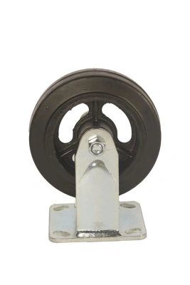 Колесо большегрузное неповоротное FCd 63 150 мм обрезиненное (F) по ценам производителя в Москве с доставкой по всей России