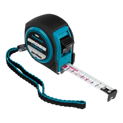 Рулетка Komfortabel 3 м х 19 мм,обрезиненный корпус Gross по ценам производителя в Москве с доставкой по всей России