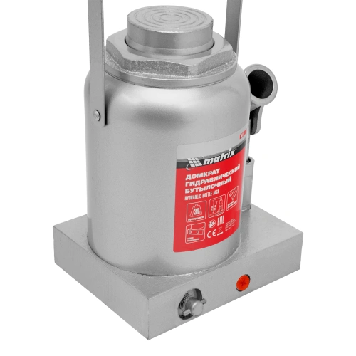 Домкрат гидравлический бутылочный, 30 т, h подъема 244-370 мм Matrix по ценам производителя в Москве с доставкой по всей России