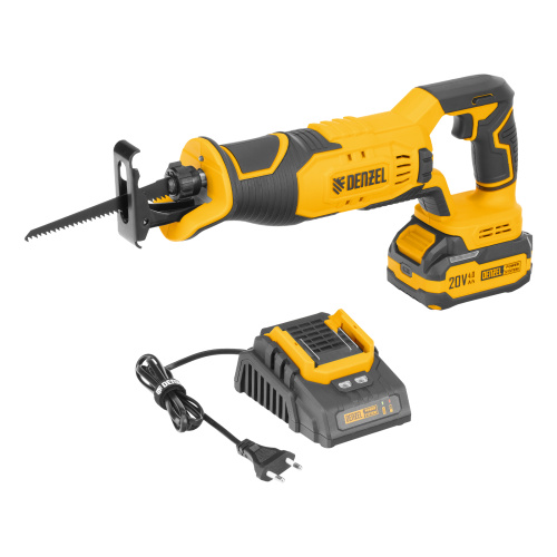 Пила сабельная аккумуляторная RS-180, Li-Ion, 20 В Denzel по ценам производителя в Москве с доставкой по всей России
