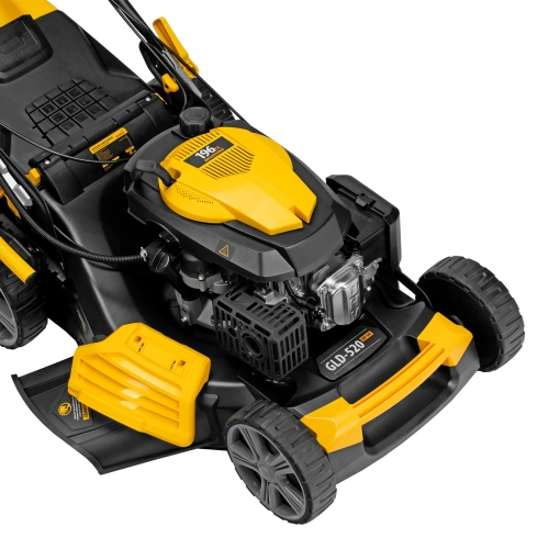 Газонокосилка бензиновая GLD-520SP-VE, 196 см3, ширина 52 см, привод, вариатор, электрический старт, 60 л Denzel по ценам производителя в Москве с доставкой по всей России