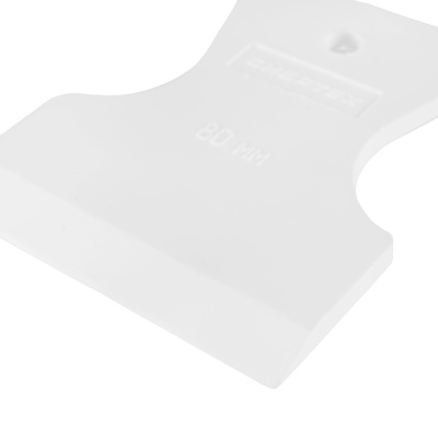 Шпатель, белая резина, 80 мм Сибртех по ценам производителя в Москве с доставкой по всей России