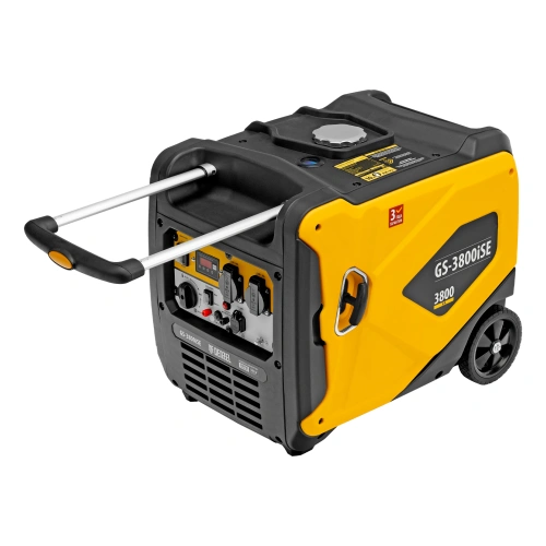 Генератор инверторный GS-3800iSE, 3,8 кВт, 230 В, закрытый корпус,электростартер Denzel по ценам производителя в Москве с доставкой по всей России