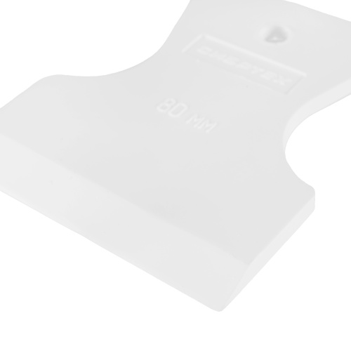 Шпатель, белая резина, 80 мм Сибртех по ценам производителя в Москве с доставкой по всей России