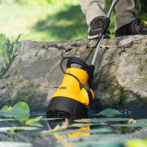 Дренажный насос для чистой воды DPB400, 400 Вт, подъем 11 м, 5500 л/ч Denzel по ценам производителя в Москве с доставкой по всей России