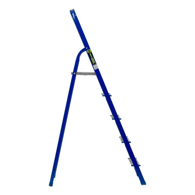 Стремянка, 5 ступеней, стальной профиль, алюминиевые ступени Сибртех по ценам производителя в Москве с доставкой по всей России