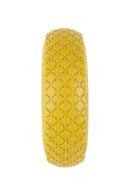 Колесо литое полиуретановое 260 мм PU 1804 с железным ободом (20 мм шариковый подишпник) по ценам производителя в Москве с доставкой по всей России