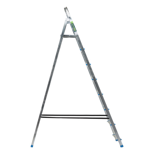 Стремянка, 8 ступеней, стальная, оцинкованная Сибртех по ценам производителя в Москве с доставкой по всей России