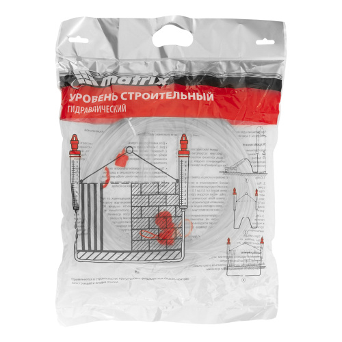 Гидроуровень,удлиненная колба, рельефная градуировка, 15м Matrix по ценам производителя в Москве с доставкой по всей России