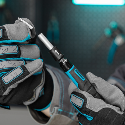 Отвертка с набором бит и торцевых головок для точных работ, гибкий привод, 48 шт, CrMo Gross по ценам производителя в Москве с доставкой по всей России