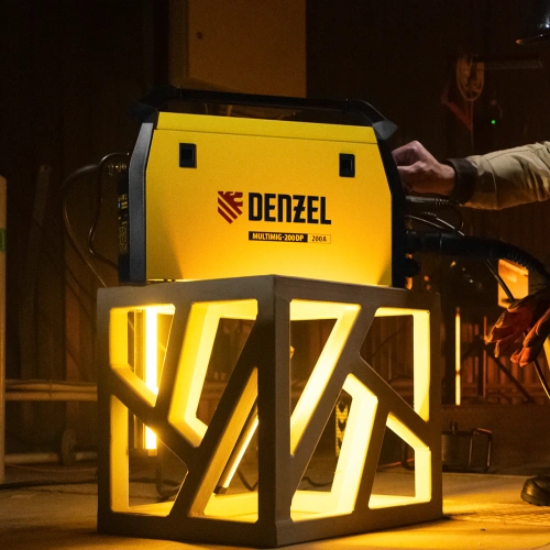 Аппарат инвертор. полуавтомат. сварки MultiMIG-200DP Synergy Double Pulse, 200 А, ПВ 80% Denzel по ценам производителя в Москве с доставкой по всей России