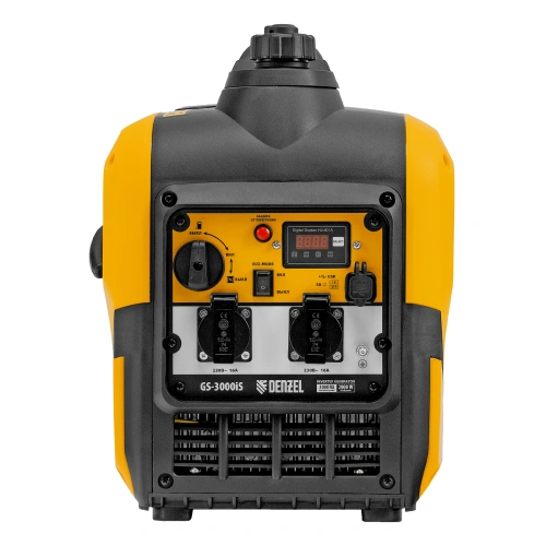 Генератор инверторный GS-3000iS, 3,0 кВт, 230 В, закрытый корпус, ручной старт DENZEL по ценам производителя в Москве с доставкой по всей России