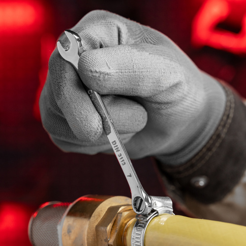 Ключ комбинированный, 7 мм, CrV, полированный хром Matrix по ценам производителя в Москве с доставкой по всей России