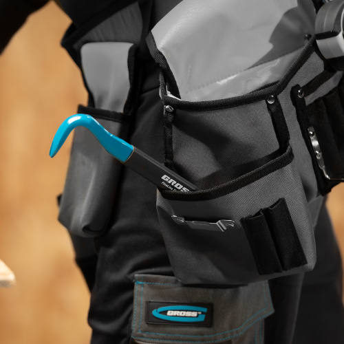 Лом-гвоздодер, обрезиненная рукоятка, 300 x 22 x 14мм Gross по ценам производителя в Москве с доставкой по всей России