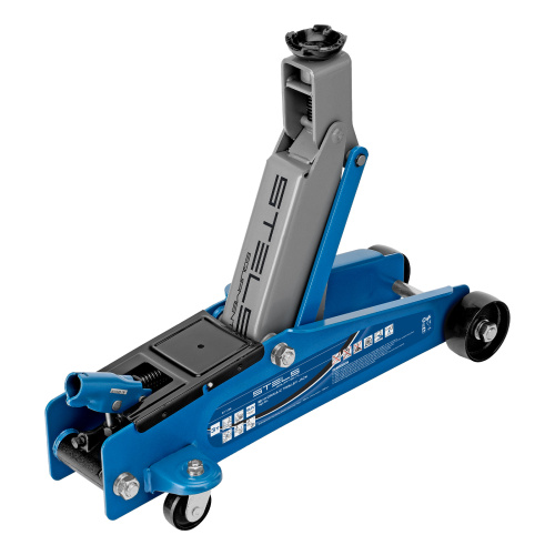 Домкрат гидравлический подкатной, высокий подъем, 3т, SUV, 190-535 мм Stels по ценам производителя в Москве с доставкой по всей России