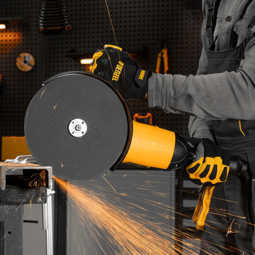 Машина шлифовальная угловая AG230-2600, 2600 Вт, 230 мм, 6000 об/мин Denzel по ценам производителя в Москве с доставкой по всей России