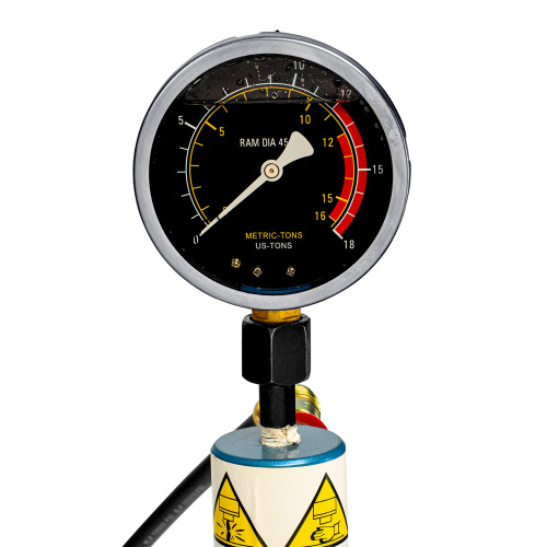 Пресс гидравлический с манометром, 12 т (комплект из 2 частей) Stels по ценам производителя в Москве с доставкой по всей России