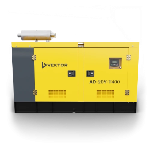 Дизельный генератор Vektor AD-20Y-T400 в шумозащитном кожухе по ценам производителя в Москве с доставкой по всей России