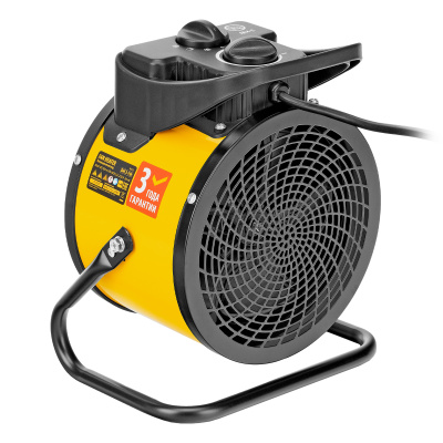 Тепловая пушка, керамический нагреватель (тепловентилятор) DHC 3-150, 230 В, 0.025/1.5/3 кВт Denzel по ценам производителя в Москве с доставкой по всей России