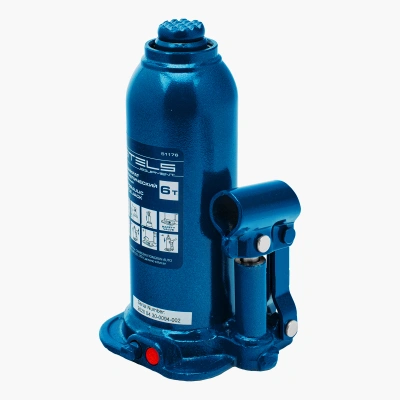 Домкрат гидравлический бутылочный, 6 т, h подъема 207-404 мм, в пластиковом кейсе Stels купить в Москве с доставкой по всей России | ProtosMarket.ru