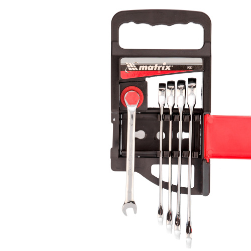 Набор ключей комбинированных, трещоточных 5 шт. Matrix по ценам производителя в Москве с доставкой по всей России