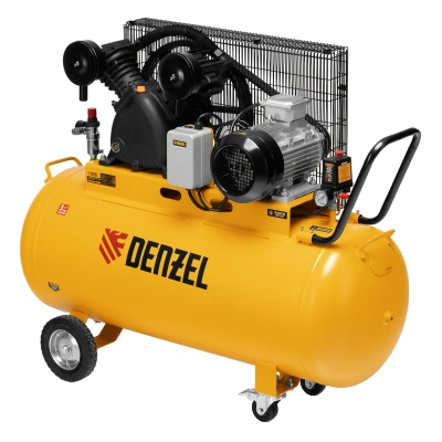 Компрессор воздушный рем. привод BCV 4000-T/200, 4,0 кВт, 200 литров, 690 л/мин Denzel по ценам производителя в Москве с доставкой по всей России