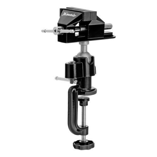 Тиски настольные, многофункциональные, сменная насадка, хомут для дрели, шарнирный механизм, 70 мм Matrix по ценам производителя в Москве с доставкой по всей России