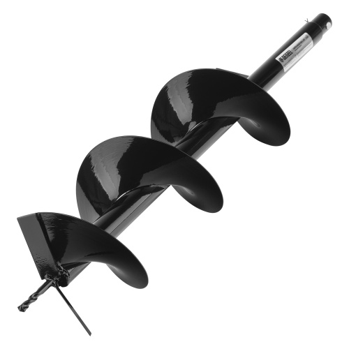 Шнек для грунта E-200, диаметр 200 мм, длина 800 мм,соединение 20 мм, несъемный нож Denzel по ценам производителя в Москве с доставкой по всей России