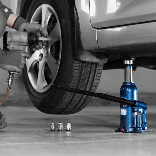 Домкрат гидравлический бутылочный, 6 т, h подъема 207-404 мм Stels по ценам производителя в Москве с доставкой по всей России