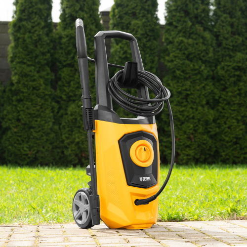 Моечная машина высокого давления R-170, 2000 Вт, 170 бар, 360 л/ч, колесная Denzel по ценам производителя в Москве с доставкой по всей России