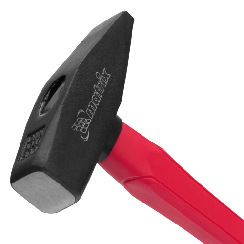 Молоток слесарный optimal, 800 г, фибергласовая обрезиненная рукоятка, квадратный боек Matrix по ценам производителя в Москве с доставкой по всей России