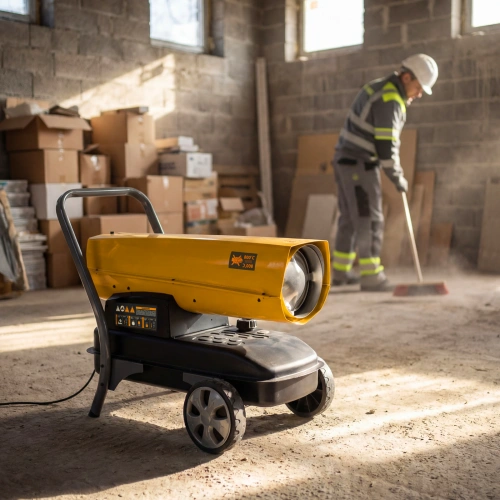 Дизельная тепловая пушка DHG-45i, 45 кВт, 1000 м3/ч, прямой нагрев, электронный термостат Denzel по ценам производителя в Москве с доставкой по всей России