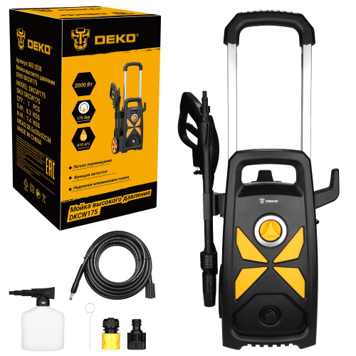Мойка высокого давления DEKO DKCW175 по ценам производителя в Москве с доставкой по всей России