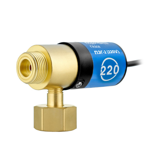 Подогреватель газов ПЭГ-2 (латунь, 220V) по ценам производителя в Москве с доставкой по всей России