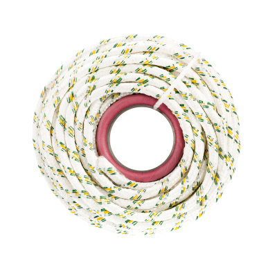 Фал плетеный капроновый с сердечником, 8 мм, L 100 м, 16-прядный, Сибртех по ценам производителя в Москве с доставкой по всей России