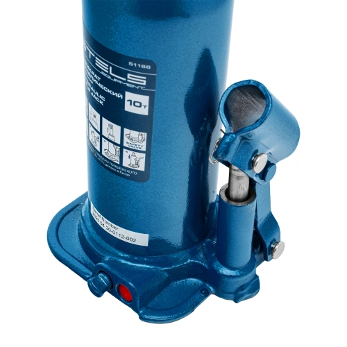 Домкрат гидравлический бутылочный, 10 т, h подъема 222-447 мм Stels по ценам производителя в Москве с доставкой по всей России