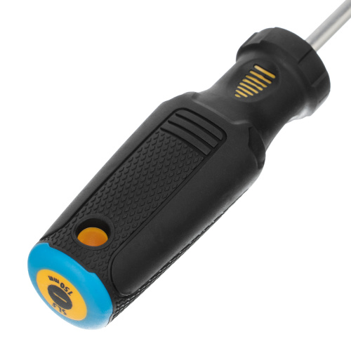 Отвертка SL5x150 мм, CrV, трехкомпонентная рукоятка Denzel по ценам производителя в Москве с доставкой по всей России