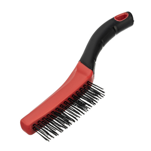 Щетка зачистная трехрядная, двухкомпонентная рукоятка Matrix по ценам производителя в Москве с доставкой по всей России