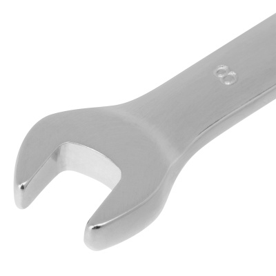 Ключ комбинированный трещоточный, 8 мм, CrV, зеркальный хром Matrix Professional по ценам производителя в Москве с доставкой по всей России