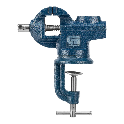 Тиски слесарные, настольные, поворотные, ширина рабочих губок 65 мм, наковальня Сибртех по ценам производителя в Москве с доставкой по всей России